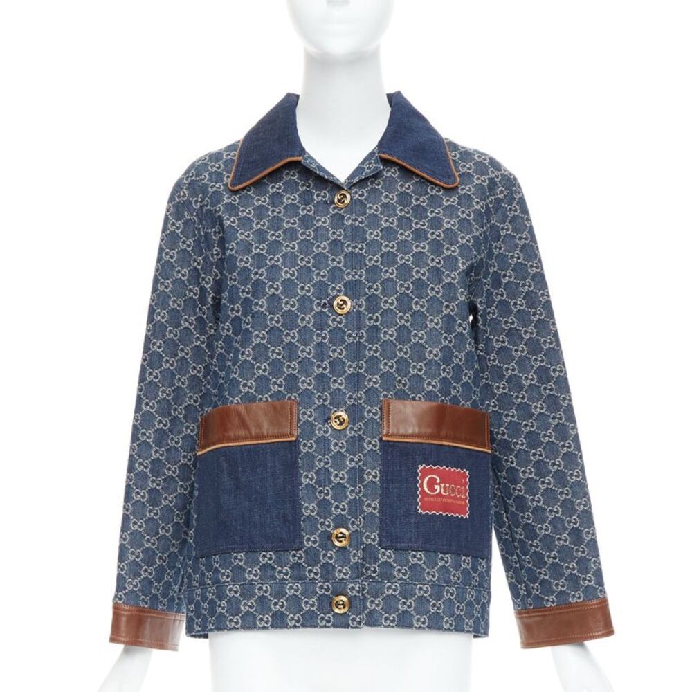 Gucci Monogram Denim Coat